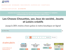 Tablet Screenshot of magasindejouets.com